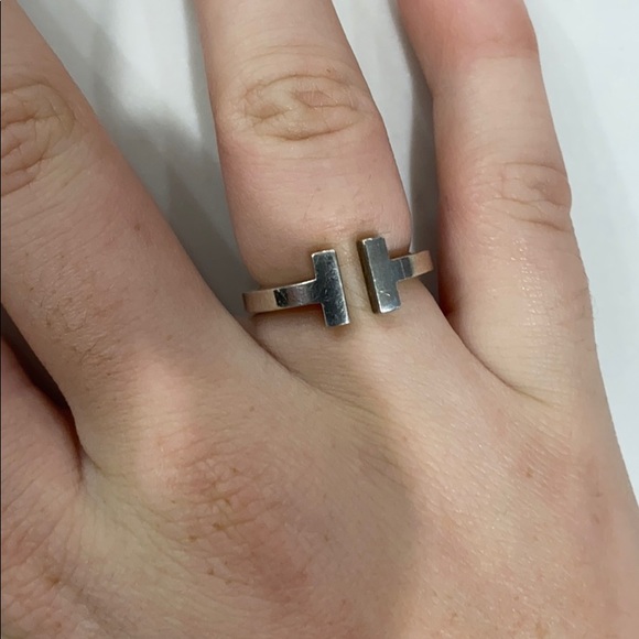 Jewelry | Tiffany T Square Ring | Poshmark